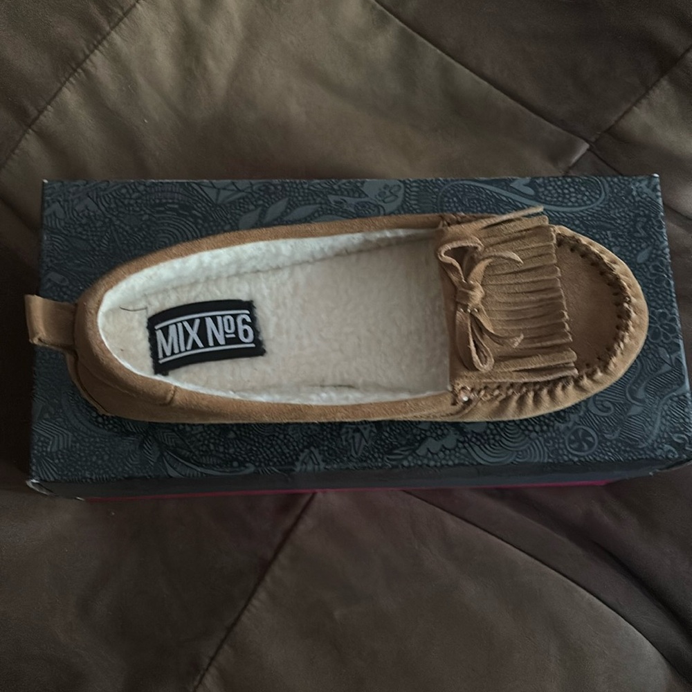 Mix No6 7.5 Fringe moccasins